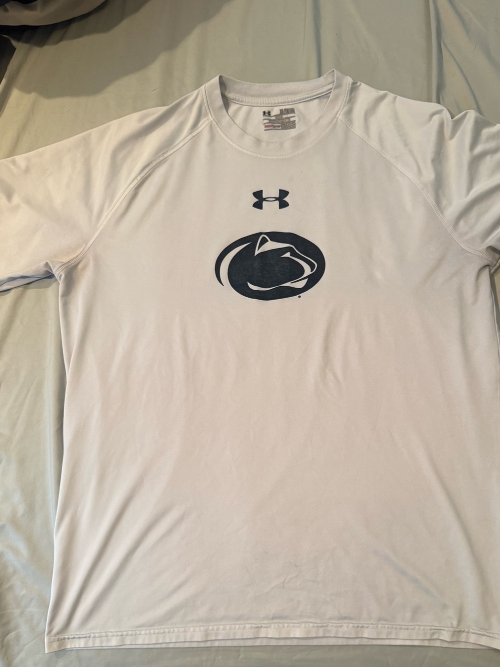 Under Armour men’s xl white logo Penn State shirt. - Picture 2 of 2